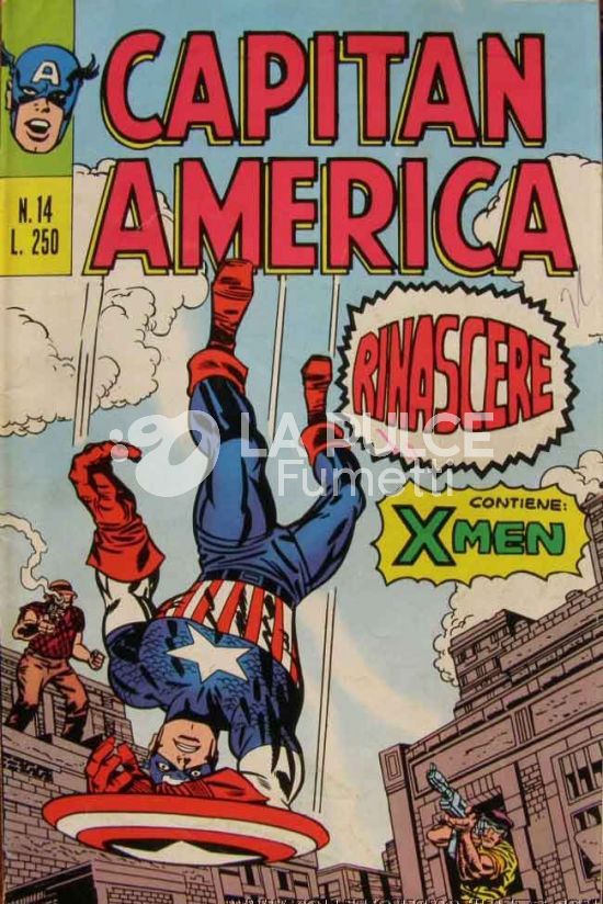 CAPITAN AMERICA #    14: RINASCERE DI BUSTA