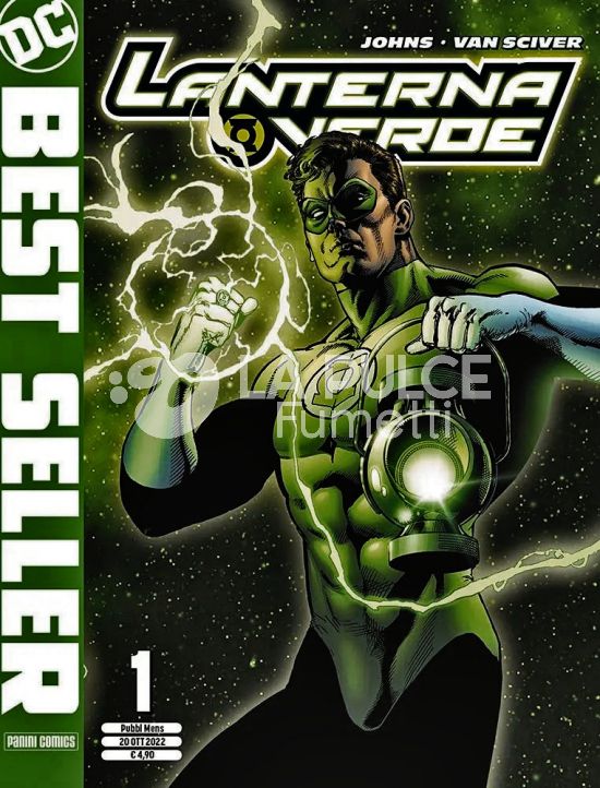 DC BEST SELLER NUOVA SERIE #    22 - LANTERNA VERDE DI GEOFF JOHNS 1