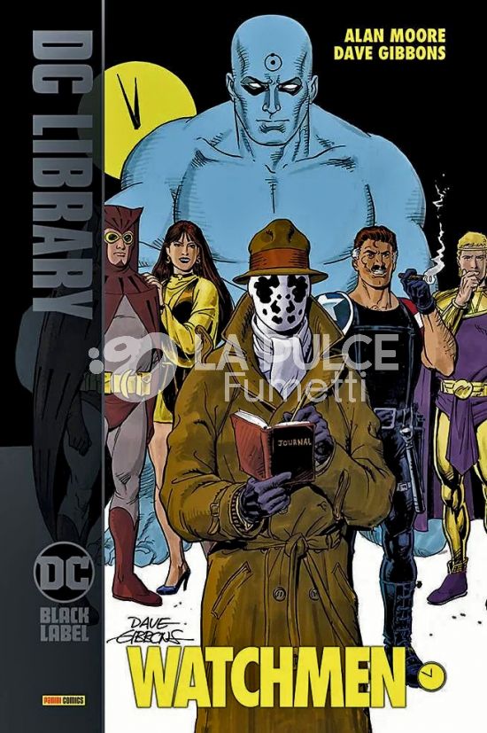 DC BLACK LABEL LIBRARY - WATCHMEN - 1A RISTAMPA