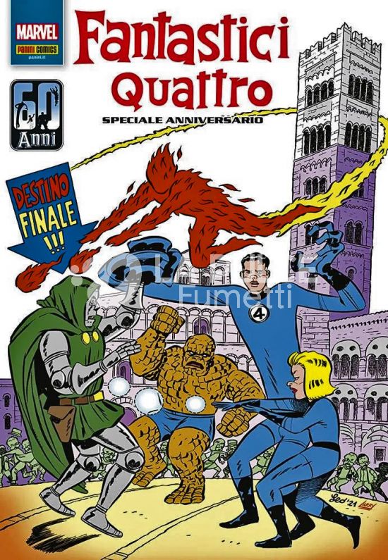 FANTASTICI QUATTRO: SPECIALE ANNIVERSARIO - LEO ORTOLANI COVER EDITION