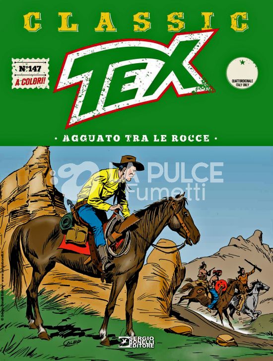 TEX CLASSIC #   147: AGGUATO TRA LE ROCCE