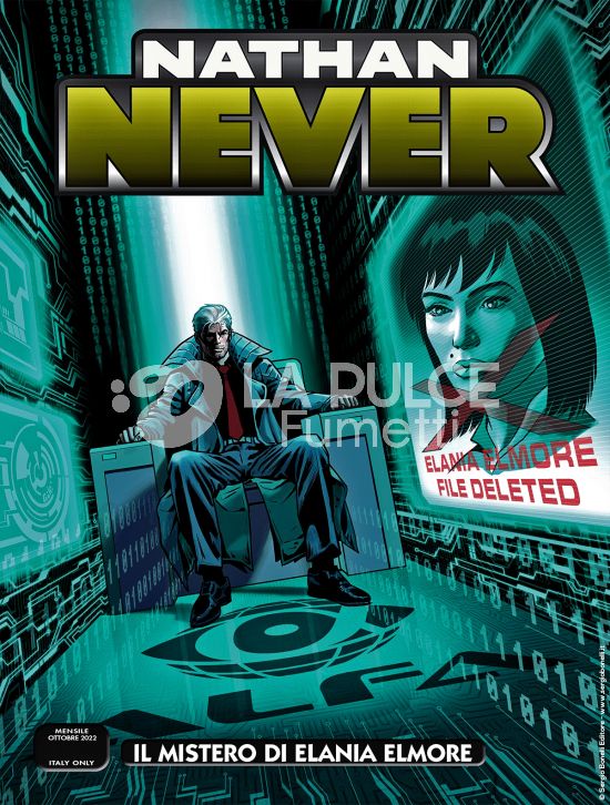 NATHAN NEVER #   377: IL MISTERO DI ELANIA ELMORE + LOCANDINA FILM DAMPYR