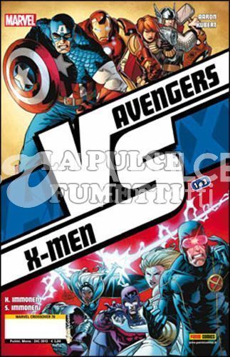 MARVEL CROSSOVER 78/80 - AVX - AVENGERS VS X-MEN VERSUS 1/3 COMPLETA NUOVI