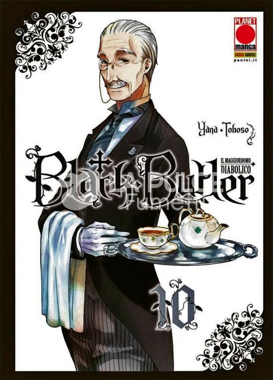 BLACK BUTLER #    10 - IL MAGGIORDOMO DIABOLICO - KUROSHITSUJI - 1A RISTAMPA