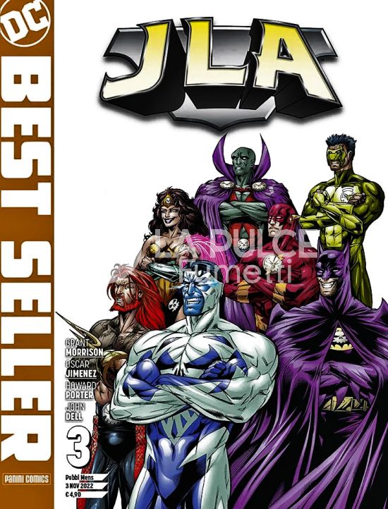 DC BEST SELLER #    30 - JLA 3 - GRANT MORRISON