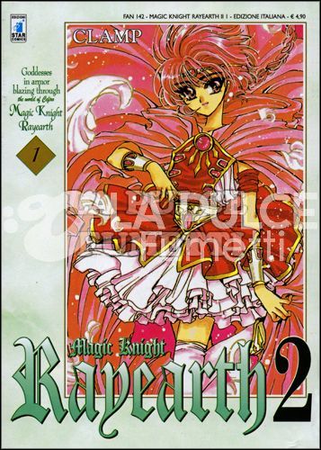 FAN 142/144 - MAGIC KNIGHT RAYEARTH II 1/3 - NUOVA EDIZIONE COMPLETA  NUOVI