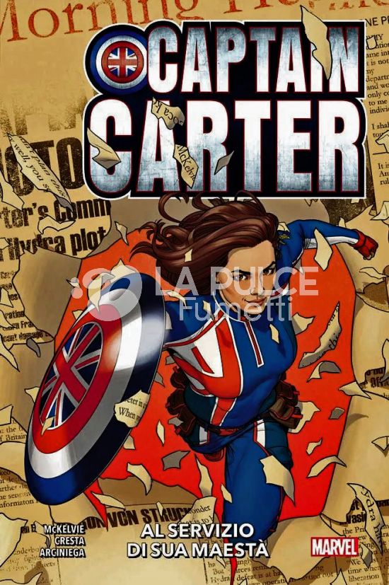 MARVEL COLLECTION INEDITO - CAPTAIN CARTER: AL SERVIZIO DI SUA MAESTÀ