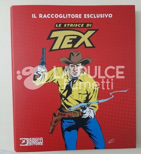 TEX STRISCE SECONDA  SERIE 1/45 + RACCOGLITORE + FASCICOLI