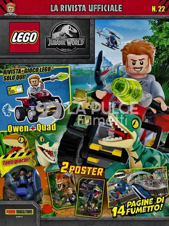 SUPER PANINI #    30 - LEGO JURASSIC WORLD 22