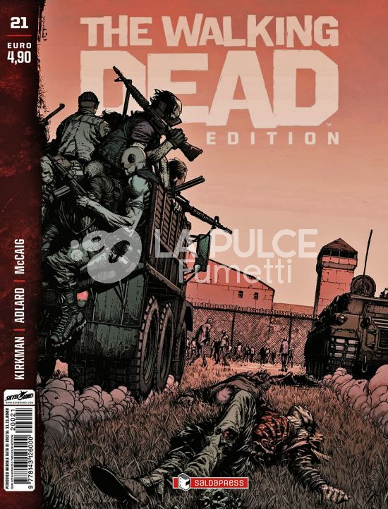 WALKING DEAD COLOR EDITION #    21