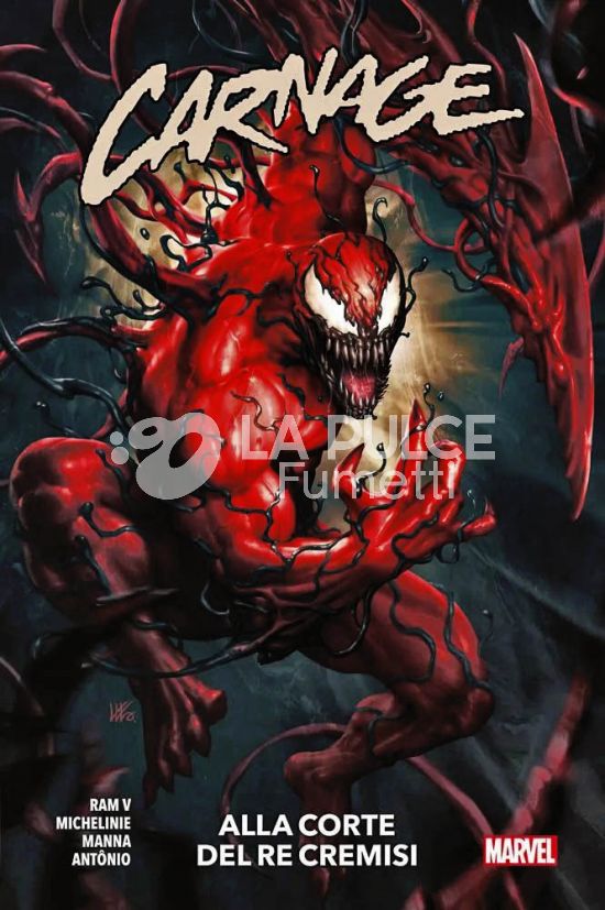 MARVEL COLLECTION INEDITO - CARNAGE 2A SERIE #     1: ALLA CORTE DEL RE CREMISI