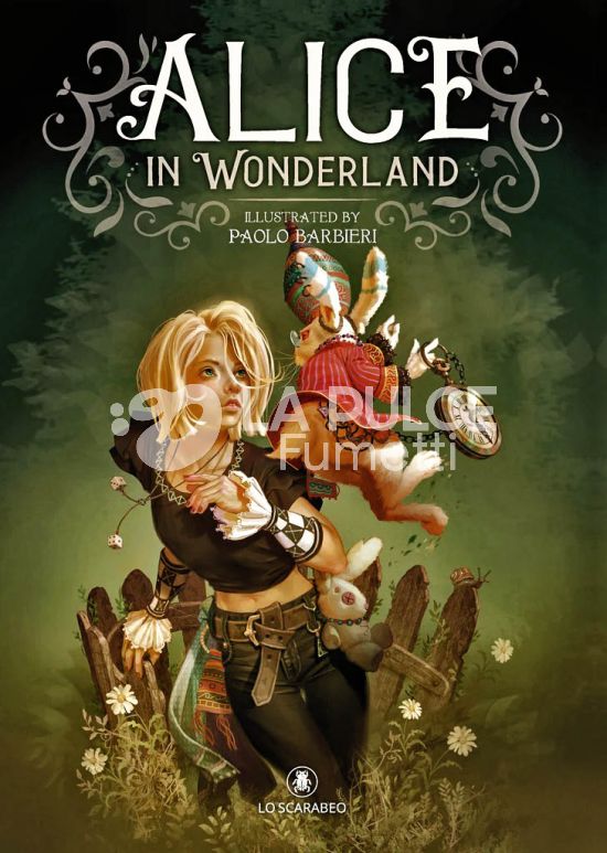 ALICE IN WONDERLAND ILLUSTRATO DA PAOLO BARBIERI