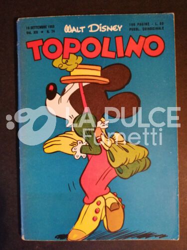 TOPOLINO LIBRETTO #    75  - NO OCCHIALI + BOLLINO