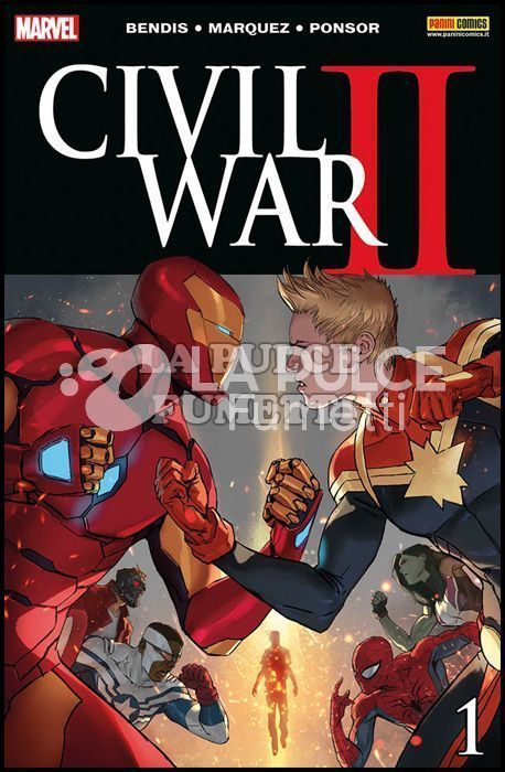 MARVEL MINISERIE  175/183  - CIVIL WAR II 0/8   COMPLETA NUOVI + M.CROSSOVER 89+90