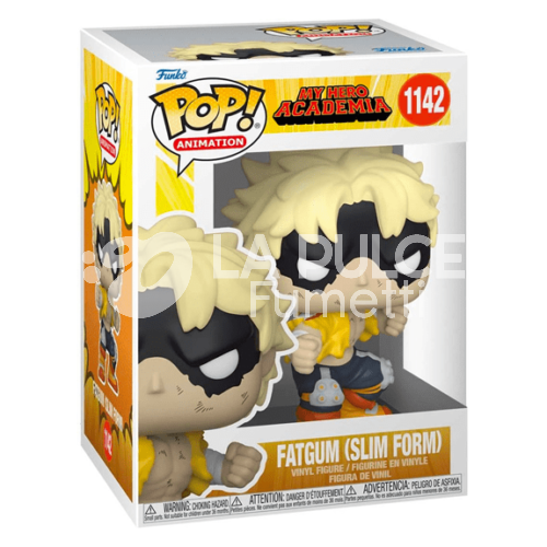 MY HERO ACADEMIA : FATGUM ( SLIM FORM )  - VINYL FIGURE # 1142- POP FUNKO  ANIMATION