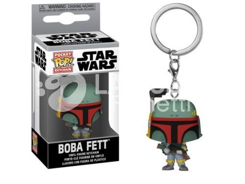 STAR WARS : BOBA FETT  POP FUNKO POCKET KEYCHAN 4 CM