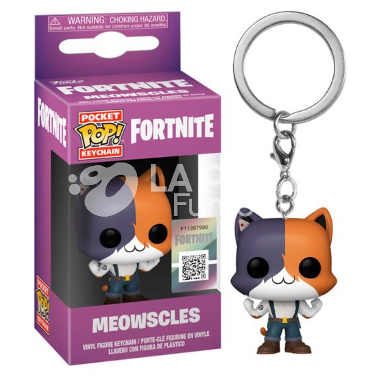 FORTNITE: MEOWSCLES - POP FUNKO POCKET KEYCHAN 4 CM