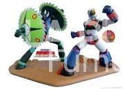 GOLDRAKE UFO ROBOT GRENDIZER VS JANUS DIORAMA 22 CM STATUE FIGURE LIMITED  348 DI 444 NO SCATOLA