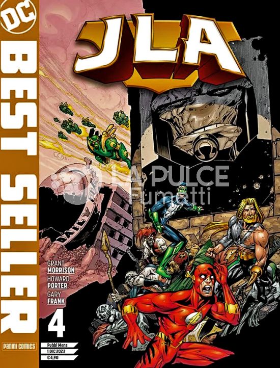 DC BEST SELLER #    31 - JLA 4 - GRANT MORRISON