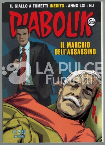 DIABOLIK ORIGINALE ANNO 61 #     1: IL MARCHI DELL'ASSASSINO