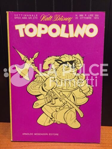 TOPOLINO LIBRETTO #   986