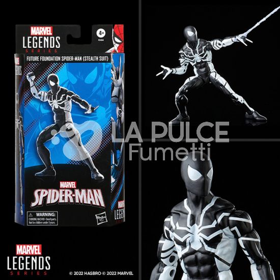 MARVEL LEGENDS SERIES: FUTURE FOUNDATION SPIDER-MAN (STEALTH SUIT )