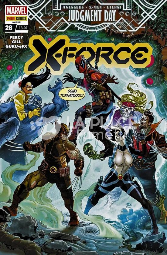 X-FORCE #    32 - X-FORCE 28 - A.X.E. - AXE - JUDGMENT DAY
