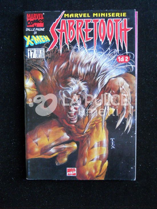 MARVEL MINISERIE #    17 - SABRETOOTH 1