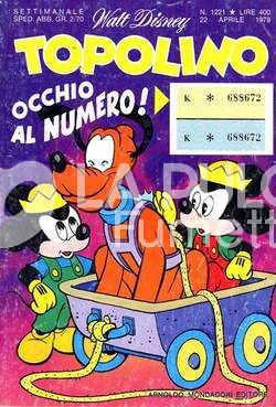 TOPOLINO LIBRETTO #  1221