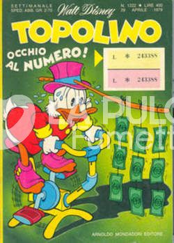 TOPOLINO LIBRETTO #  1222