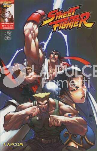 CAPCOM PRESENTA #     1 - STREET FIGHTER  1
