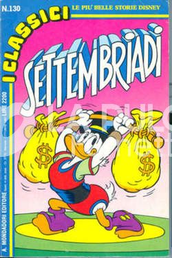 CLASSICI DISNEY SERIE 2 #   130: SETTEMBRIADI