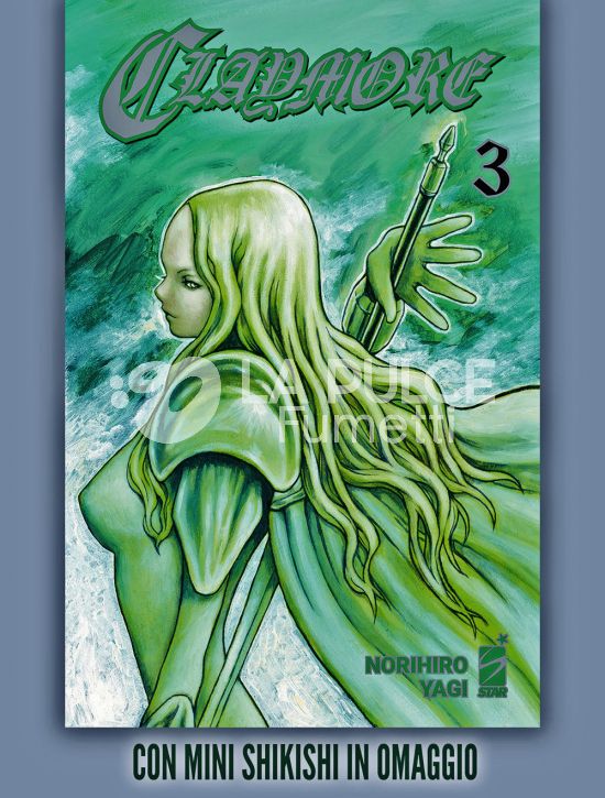 CLAYMORE NEW EDITION #     3 - mini shikishi - 1a tiratura