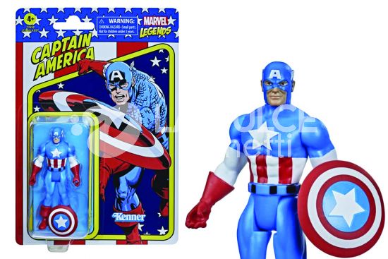 MARVEL LEGENDS RETRO - CAPITAN AMERICA