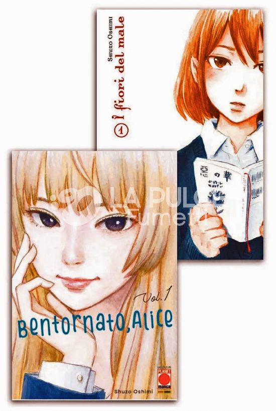 BENTORNATO, ALICE #     1 + I FIORI DEL MALE 1 VARIANT BUNDLE