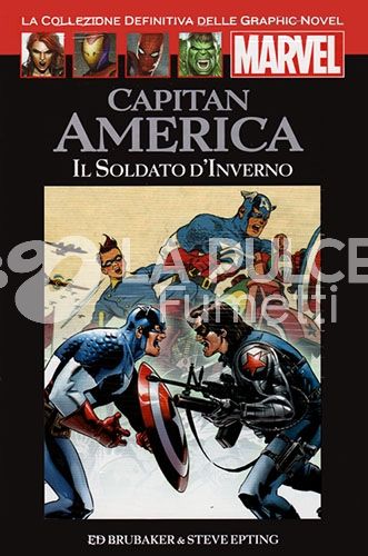 LA COLLEZIONE DEFINITIVA DELLE GRAPHIC NOVEL MARVEL #    43: CAPITAN AMERICA IL SOLDATOI D'INVERNO