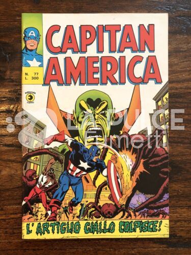 CAPITAN AMERICA #    77: ARTIGLIO GIALLO COLPISCE!