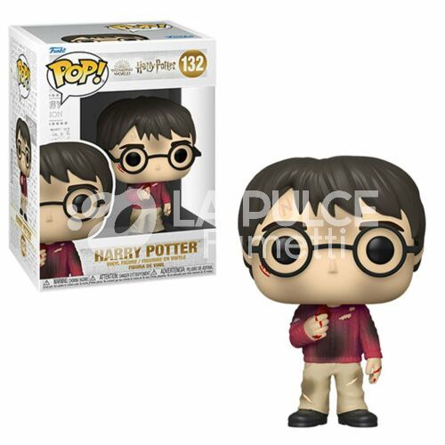 HARRY POTTER: HARRY POTTER CON PIETRA FILOSOFALE - VINYL FIGURE #   132 - POP FUNKO