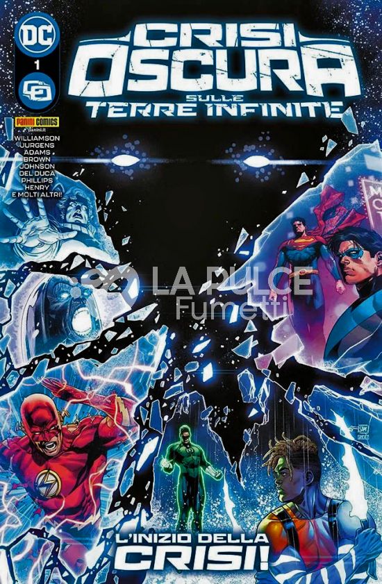 DC CROSSOVER #    24 - CRISI OSCURA SULLE TERRE INFINITE 1