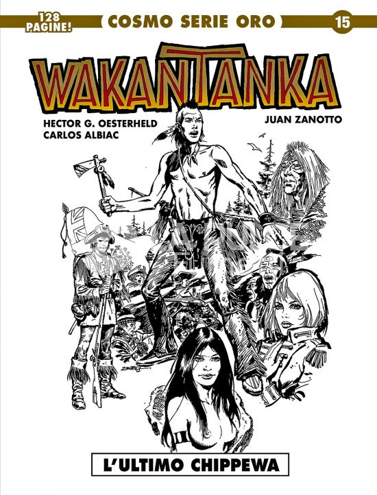 COSMO SERIE ORO #    15 - IL GRANDE WESTERN 15 - WAKATANKA: L'ULTIMO CHIPPEWA