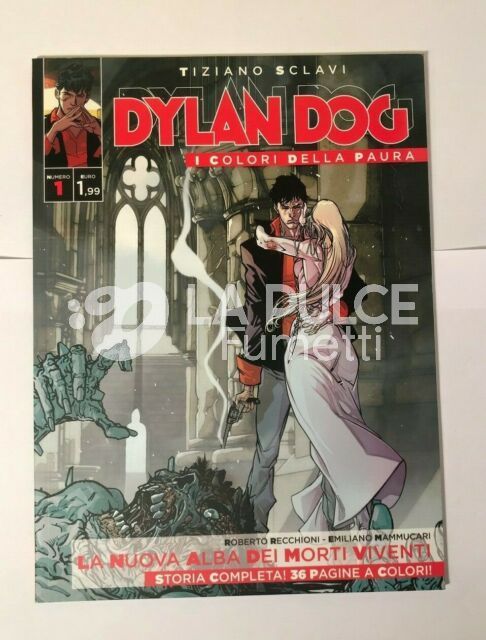 DYLAN DOG - I COLORI DELLA PAURA 1/54 COMPLETA