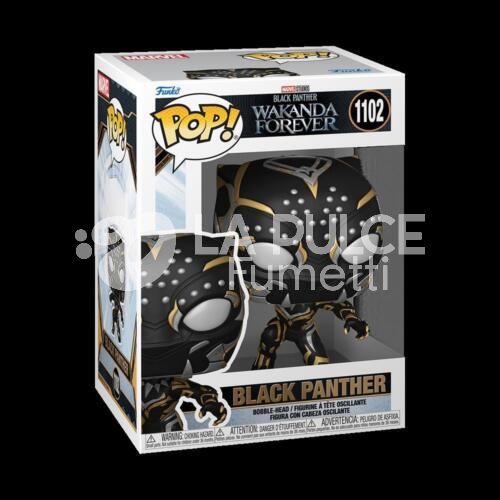 BLACK PANTHER  WAKANDA FOREVER: BLACK PANTHER  - VINYL FIGURE #   1102 - POP FUNKO