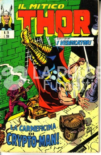 THOR #    74: LA CARNEFICINA DI CRYPTO-MAN!