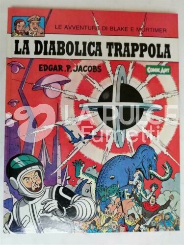 GRANDI EROI   4 CARTONATO - BLAKE E MORTIMER LA DIABOLICA TRAPPOLA