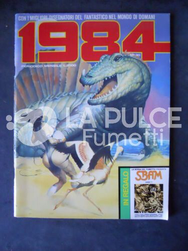 1984 #     30 RIVISTA A FUMETTI DI FANTASCIENZA + ALLEGATO