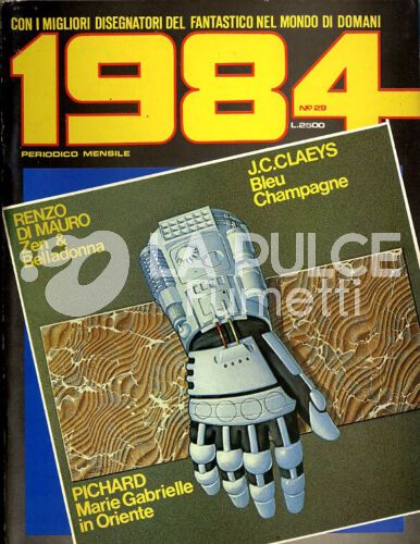 1984 #     29 RIVISTA A FUMETTI DI FANTASCIENZA