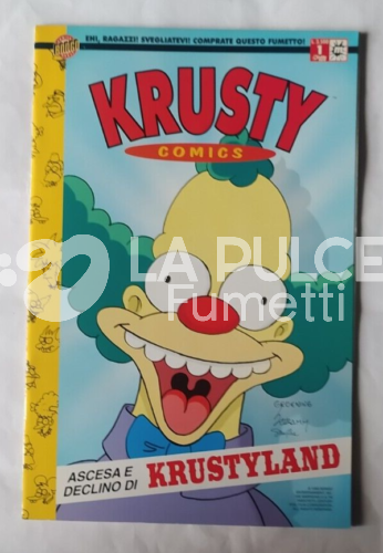 KRUSTY COMICS 1/3  COMPLETA NUOVI