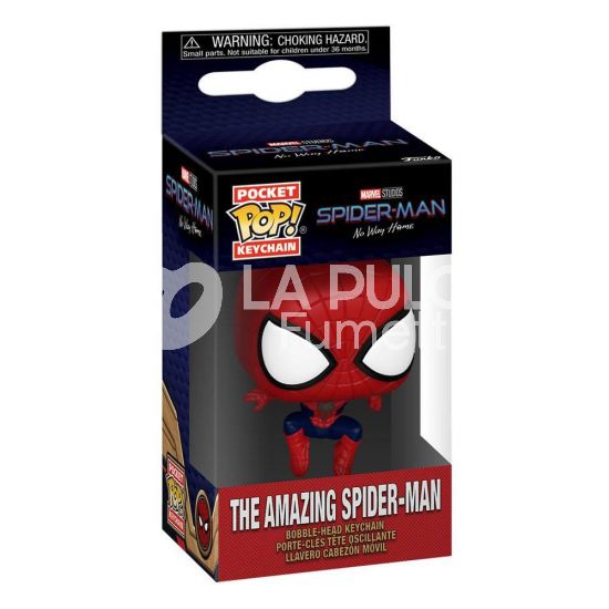 SPIDER-MAN : AMAZING NO WAY HOME  - POP FUNKO POCKET KEYCHAN 4 CM