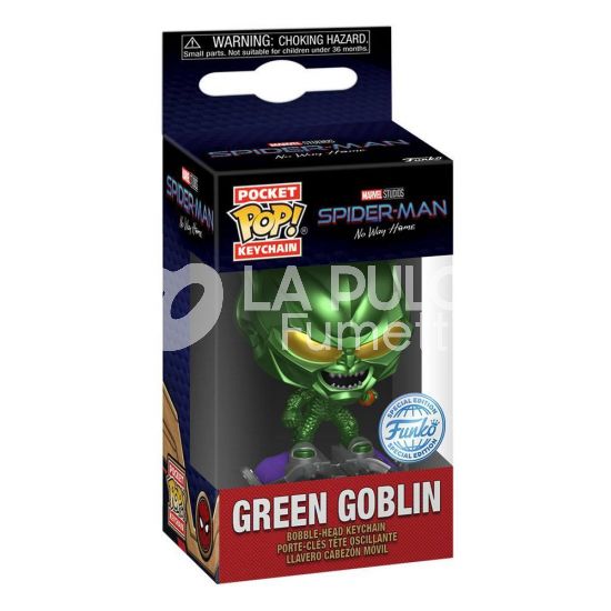 SPIDER-MAN : GREEN GOBLIN NO WAY HOME  - POP FUNKO POCKET KEYCHAN 4 CM