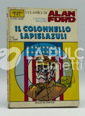 ALAN FORD GRUPPO TNT NUOVA SERIE - I CLASSICI DI ALAN FORD #    11: IL COLONELLO LAPISLAZULI